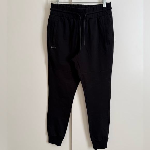 BYLT Premium Basics Joggers Black Weekend Athleisure Workout Wicking Comfortable - Picture 3 of 9